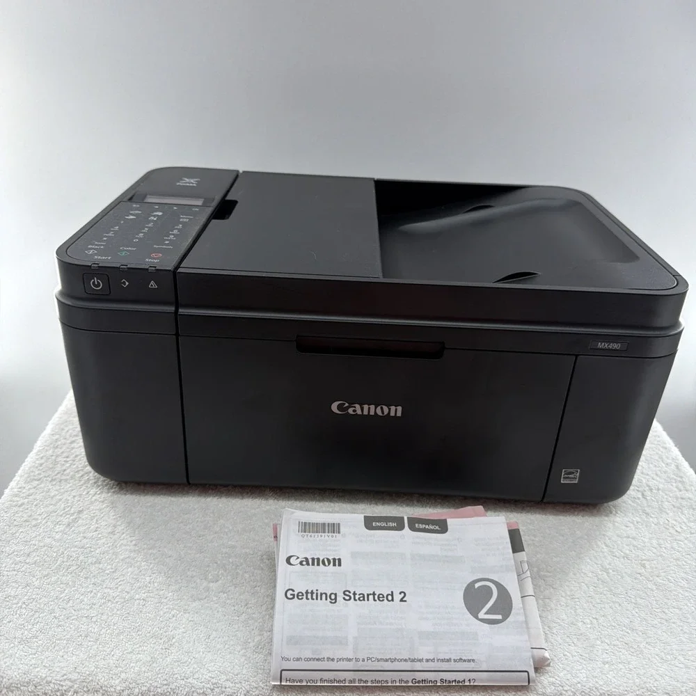 Canon PIXMA MX490 Wireless All-In-One Printer – USED – NO INK!